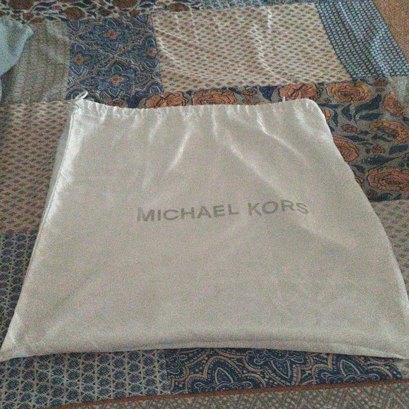 Michael Kors Whitney Blue Leather Handbag - Picture 15 of 16